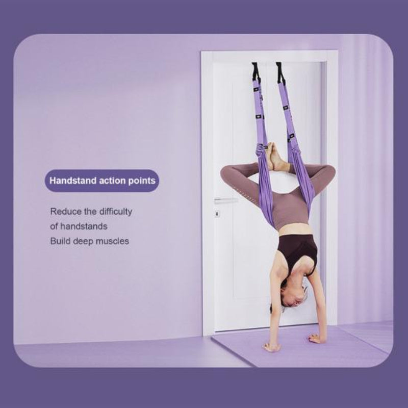 Aerial Yoga Strap Pull Rope Hammock Trainer