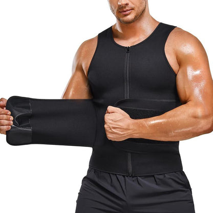Sauna Sports Vest Suit Top