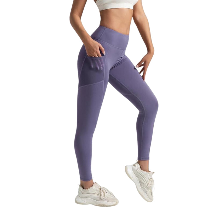 High Waist Pocket Sports Tummy Control Yoga Leggings