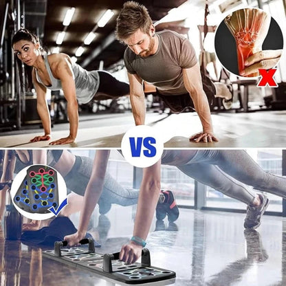 Foldable Push-Up Board Set for Full-Body Workout
