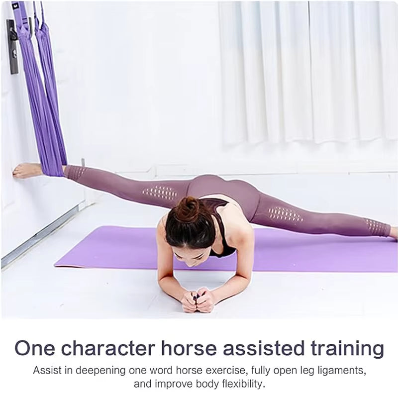 SkyFlex™ Aerial Yoga Rope – Elevate Your Practice, Anywhere, Anytime