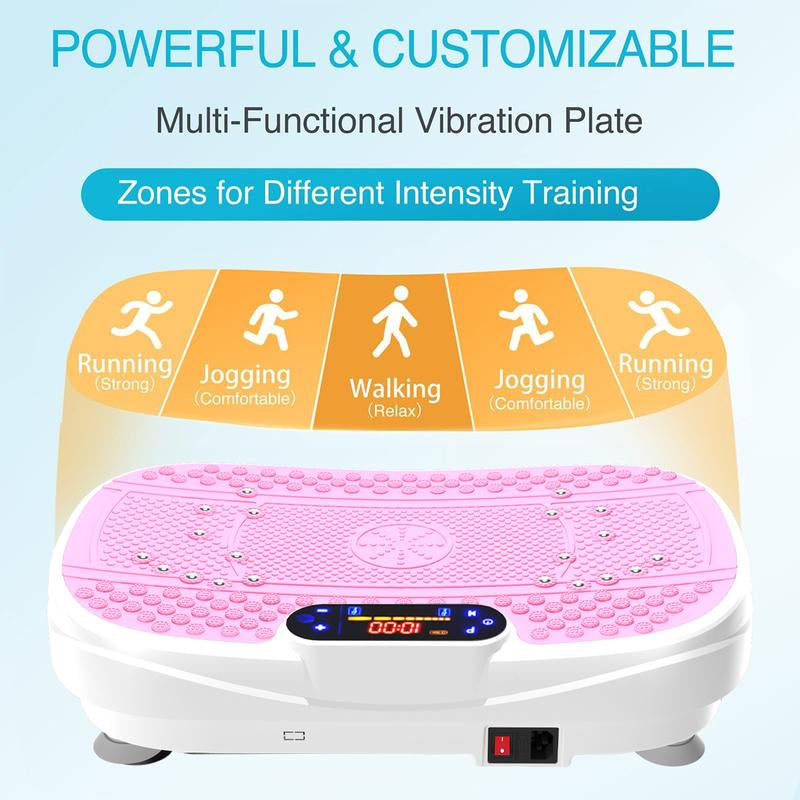 Vibration Plate Fitness Exercise Machine