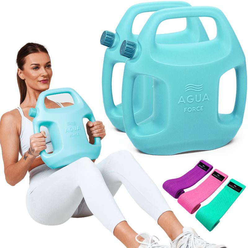 Water-Filled Adjustable Weights (2-11 Lbs - Set of 2 )