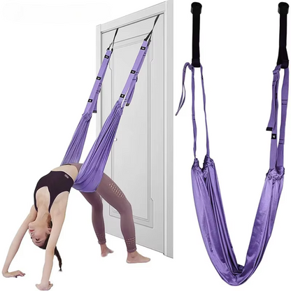 SkyFlex™ Aerial Yoga Rope – Elevate Your Practice, Anywhere, Anytime